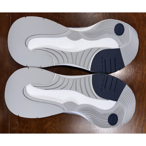 New Peter Millar Tellustride Sneaker Golf Shoe Platinum‎ Gray Size 9.5 - Picture 3 of 7
